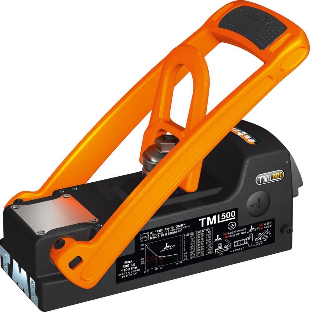 Produktbild Alfra Lasthebemagnet TML 500 für500 kg Traglast 118 x 295 x 216 mm bild 2