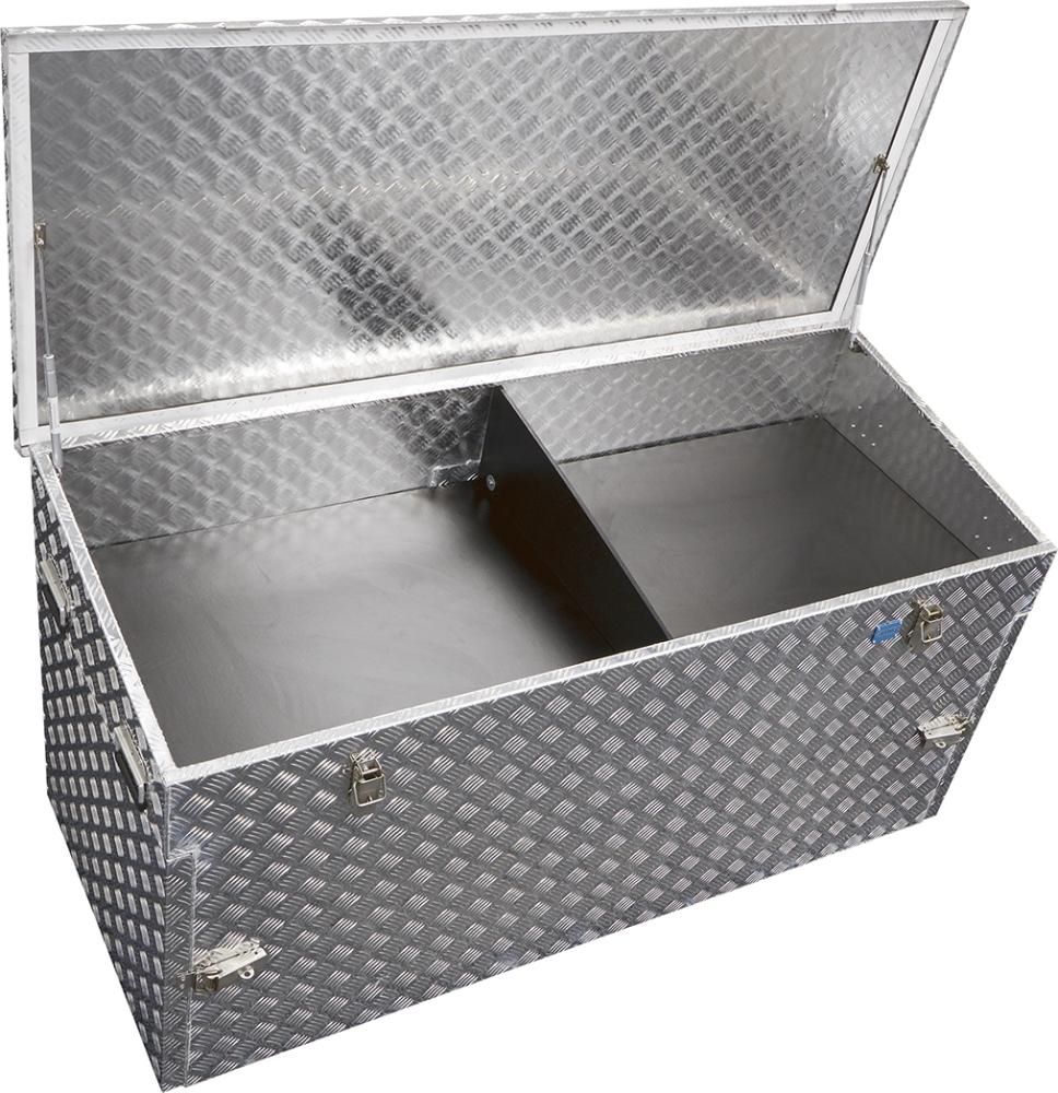 Produktbild Alutec Transportkiste aus Alu Riffelblech 1700 x 700 x 750 / 850 mm