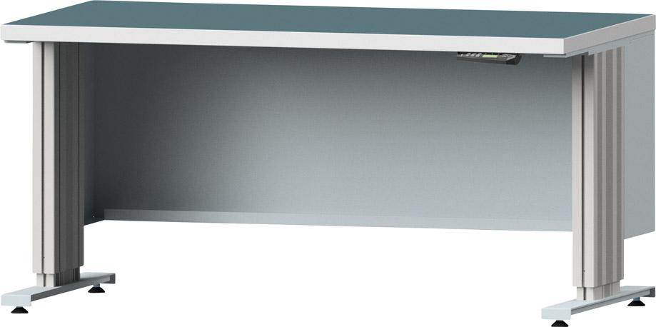 Produktbild Anke Werkbänke Arbeitstisch LIFT 1500mm Buche Massivplatte 1500x800x740 bis 1140mm