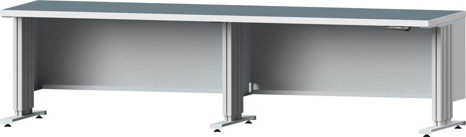 Produktbild Anke Arbeitstisch 2800x800x740 bis 1140 mm LIFT 2800 mm UBP 40 mm