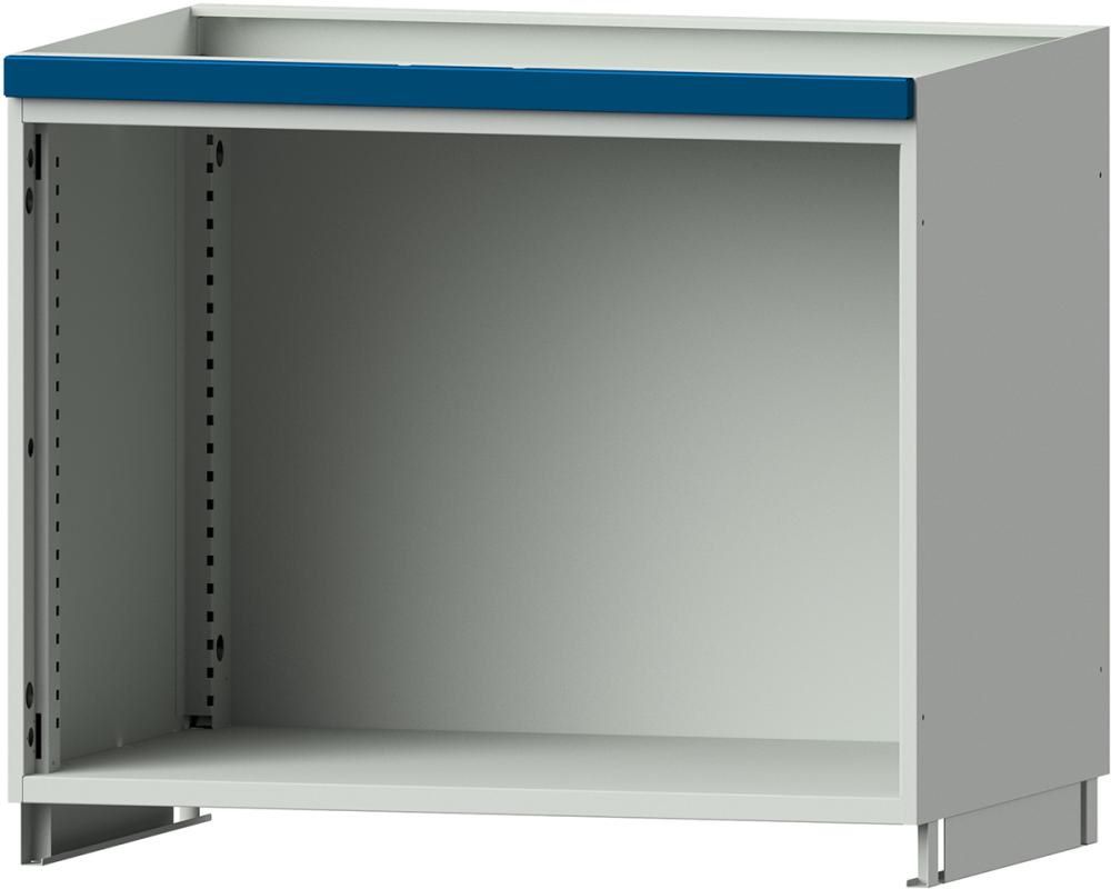 Produktbild Anke Aufsatzschrank leer 1015 x 720 x 800 mm RAL 7035 5012 mit Fachboden
