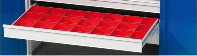 Produktbild Anke Werkbänke Einteilungsmaterial für Schubladen 650x600mm mit Mittelwand