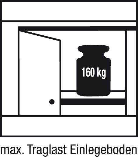 Produktbild Anke Werkbänke Einteilungssatz für Schwerlastschränke 450x600mm 12 teilig bild 3