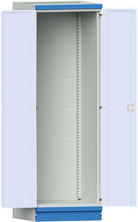 Produktbild Anke Leergehäuse Modell 100 Maße 720 x 2200 x 1950 mm RAL 7035