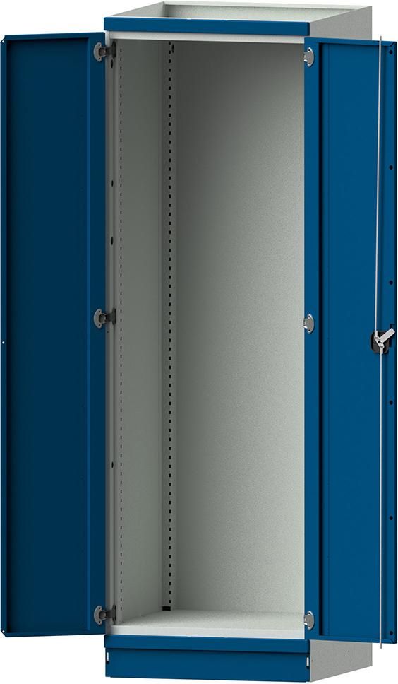 Produktbild Anke Leergehäuse Modell 100 Maße 720 x 2200 mm RAL 7035 5012 mit Türen