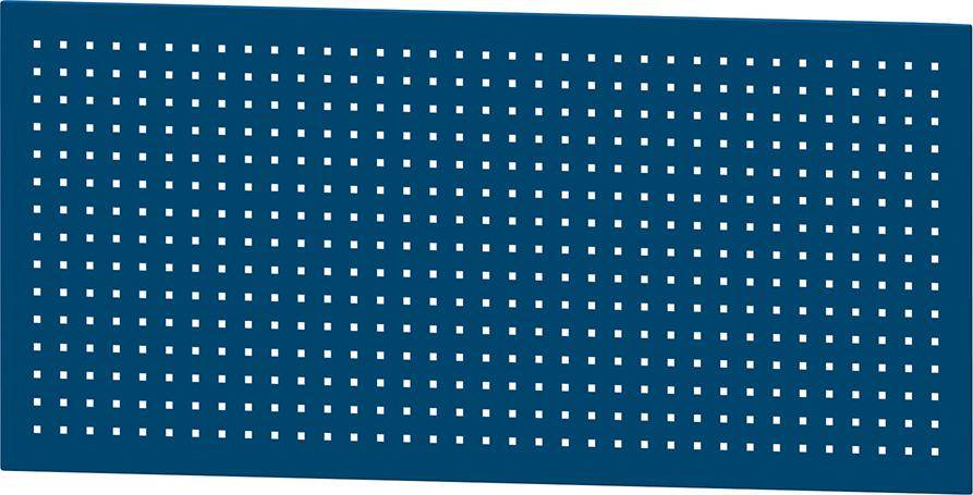Produktbild Anke Werkbänke Lochwand für Werkbänke 1500mm Höhe 400mm enzianblau lichtgrau