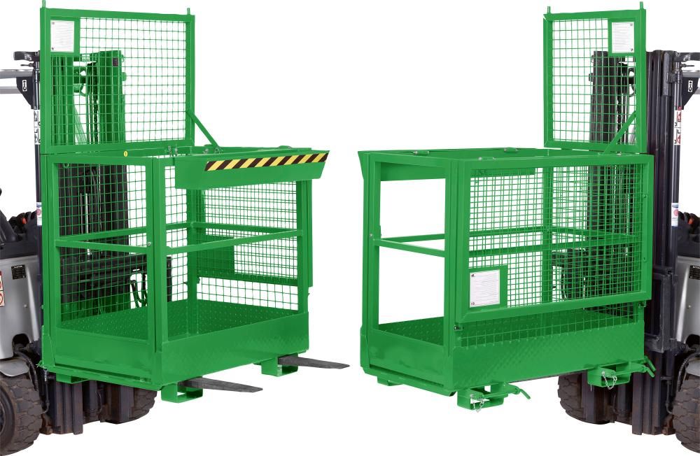 Produktbild RR Arbeitskorb Typ RAK Duo Maße 1200 x 800 x 1950 mm Last 300 kg bild 2