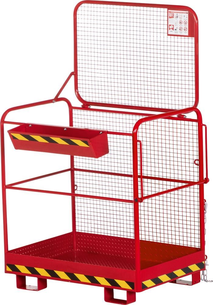 Produktbild RR Arbeitskorb Typ RAK Eco 1200 x 800 x 1900 mm bis 300 kg feuerrot