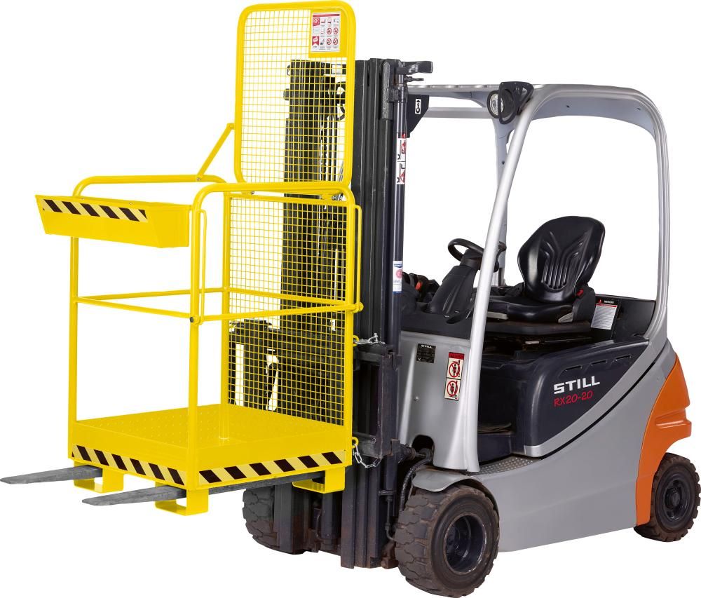 Produktbild RR Arbeitskorb Typ RAK One 800 x 800 x 1900 mm Last 240 kg bild 2