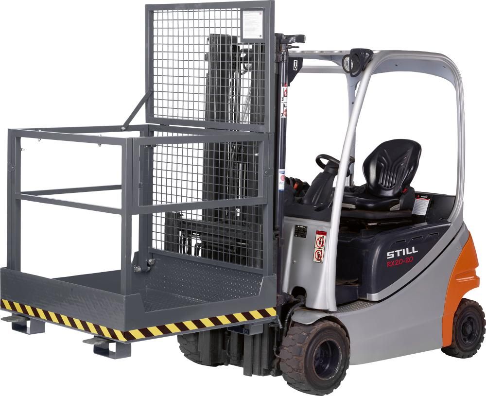 Produktbild RR Arbeitskorb RAK Compakt 1200 x 1080 x 1910 bis 300 kg anthrazit bild 2