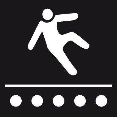 Produktbild Coba Arbeitsplatzmatte Workstation Standard 1,0 x 1,5 m schwarz gelb bild 3