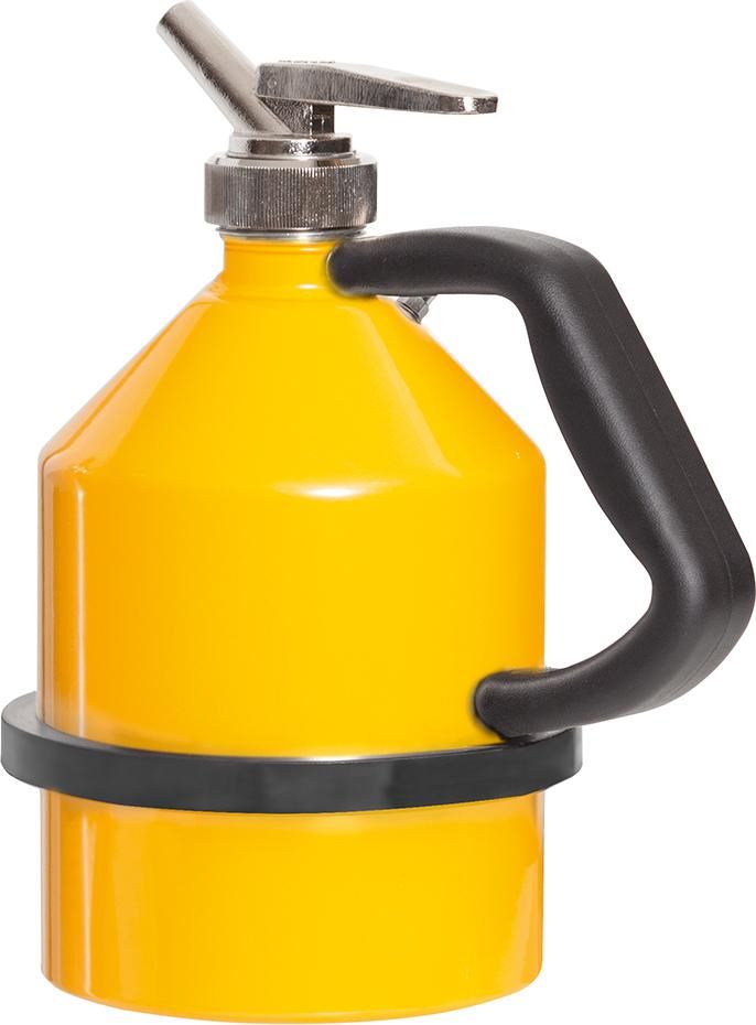 Produktbild Asecos Feindosierkanne Stahl Inhalt 2 L gelb