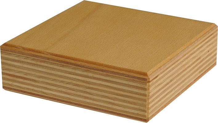 Produktbild Bedrunka + Hirth Arbeitsplatte 1500 x 600 mm Buche Multiplex Arbeitsplatzsystem