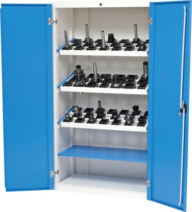 Produktbild Bedrunka+Hirth CNC Flügeltürenschrank 980 x 500 x 1838 mm mit 3 CNC Rahmen