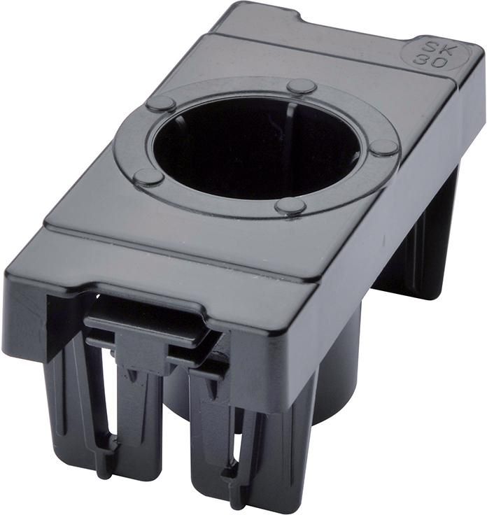 Produktbild Bedrunka+Hirth CNC Kunststoffeinsatz SK30 Maße 49 x 103 x 17mm Kunststoff