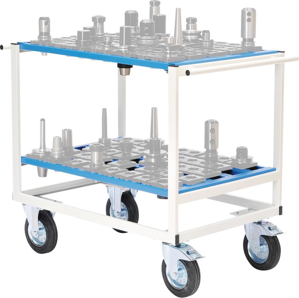 Produktbild Bedrunka+Hirth CNC Wagen mit 2 Ebenen Maße 950 x 665 x 950 mm