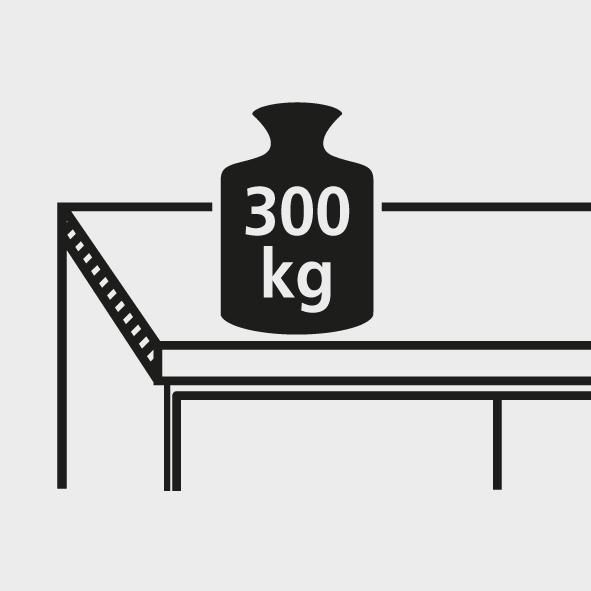 Produktbild Bedrunka + Hirth Grundgestell mit elektrischer Verstellung 1500 x 750 x 670 bis 1015 mm bild 2