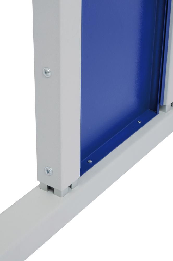 Produktbild Bedrunka + Hirth Grundgestell C Fuß mit Klemmfeststellung 1500 x 600 x 670 bis 1015 mm bild 3