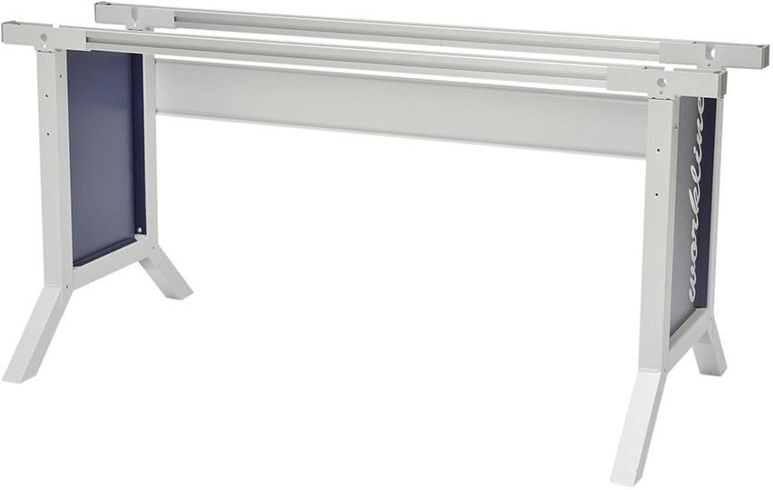 Produktbild Bedrunka + Hirth Grundgestell Arbeitsplatzsystem 1000 x 750 x 735 bis 1100 mm Workline