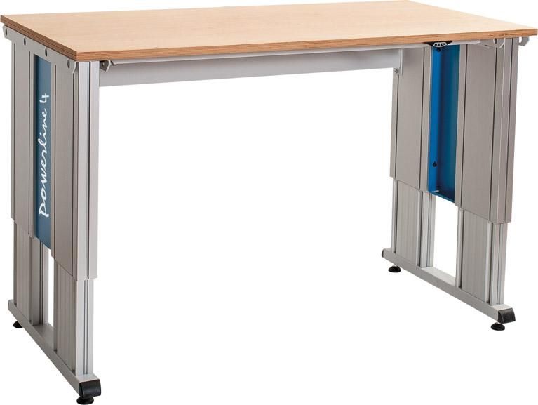 Produktbild Bedrunka + Hirth Elektro Grundtisch powerline mit Höhenverstellung 2000 x 900 mm