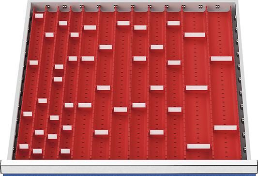 Produktbild Bedrunka+Hirth Muldenplatten für Schublade Fronthöhe 50 bis 75 mm Maße 705 x 736 mm