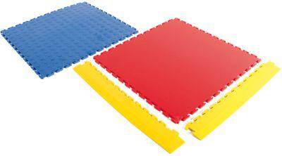 Produktbild Coba Arbeitsplatzbodenbelag Tough Lock grau Bodenfliese modular 0,5 x 0,5 meter