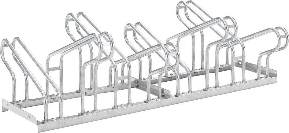 Produktbild Wsm Bügelparker zweiseitig Länge 1400 mm 8 Einstellplätze bild 1