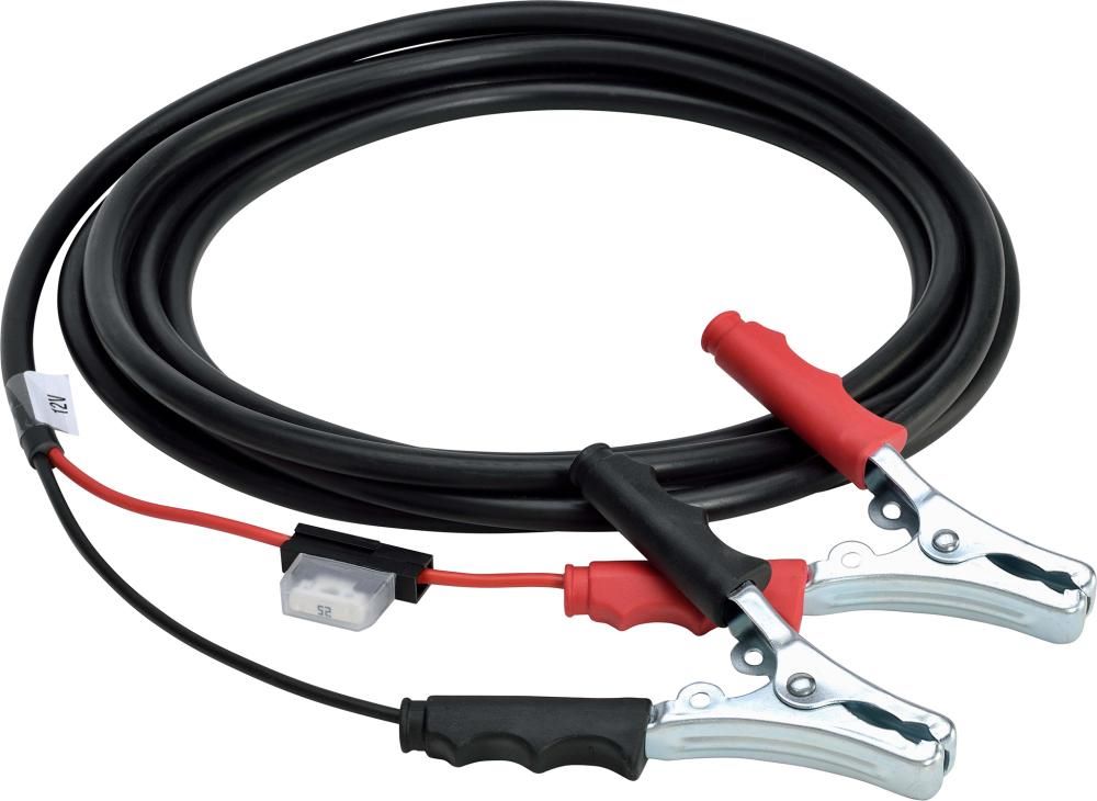 Produktbild Cemo Anschlusskabel 4 m mit Polklemmen und Sicherung 25 A