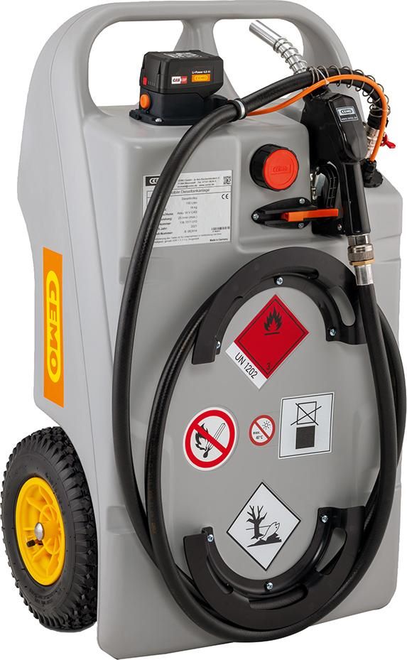 Produktbild Cemo Tankanlage Elektropumpe Diesel Trolley 100 ASC55 CENTRI SP 30 bild 2
