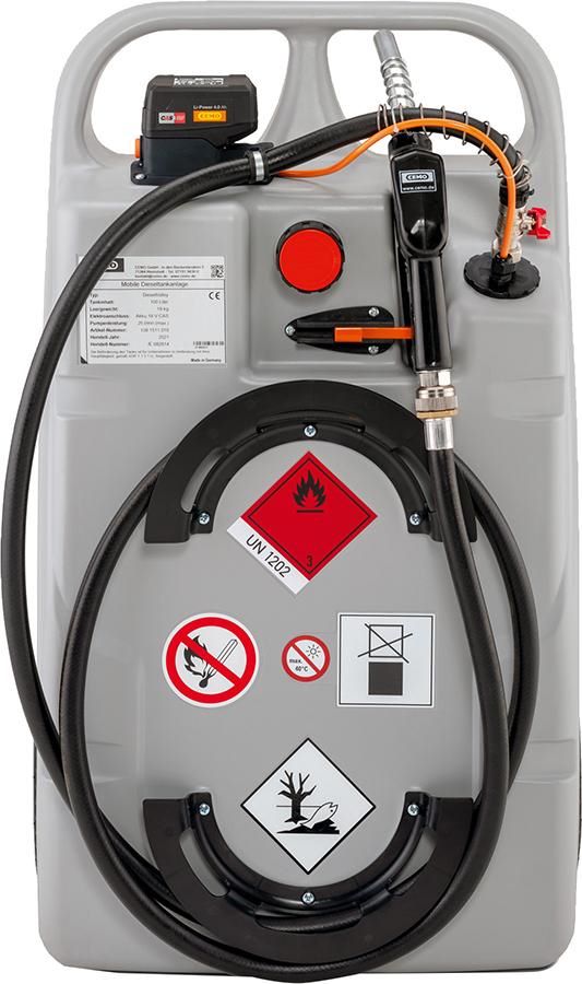 Produktbild Cemo Tankanlage Elektropumpe Diesel Trolley 100 ASC55 CENTRI SP 30 bild 3