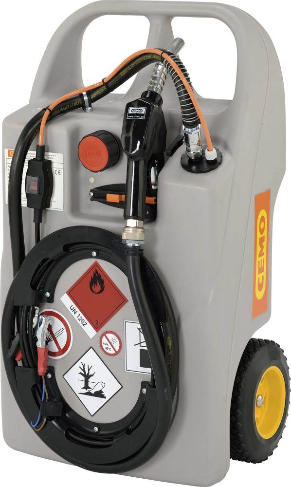 Produktbild Cemo Dieseltrolley 60 Liter mit Elektropumpe SP30 und AZV