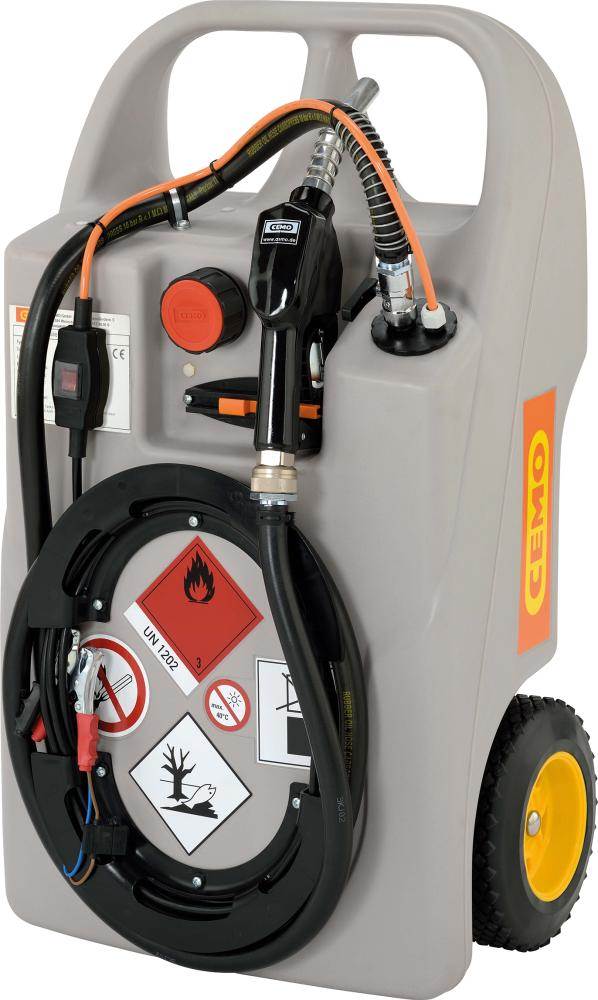 Produktbild Cemo Dieseltrolley 60 Liter mit Elektropumpe SP30 und AZV bild 2