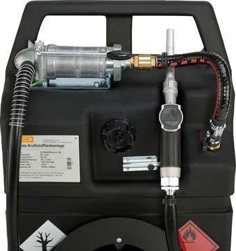 Produktbild Cemo Kraftstofftrolley 95 Liter für Benzin oder Diesel bild 2