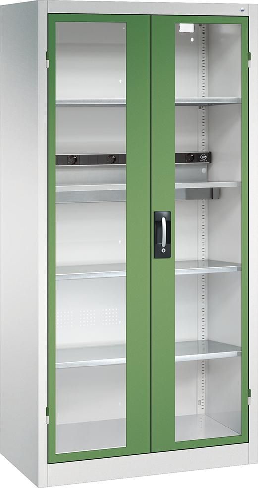 Produktbild CP Akkuladeschrank BASIC 2 Flügeltüren 1950 x 930 x 500 mm