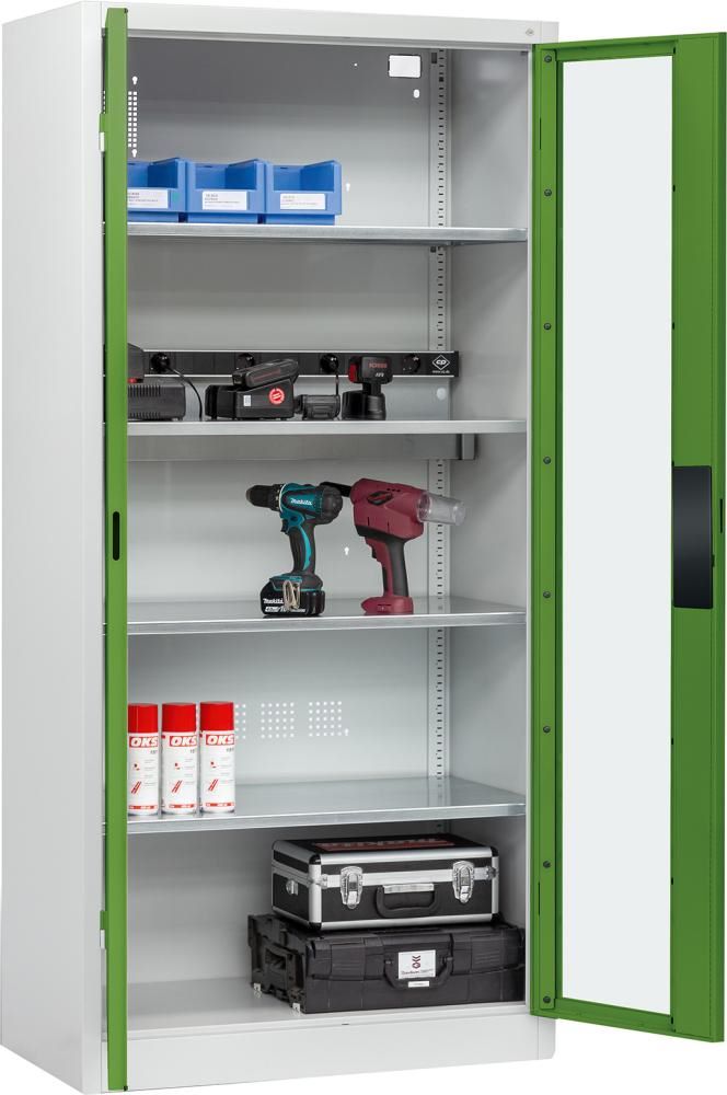 Produktbild CP Akkuladeschrank BASIC 2 Flügeltüren 1950 x 930 x 500 mm bild 4