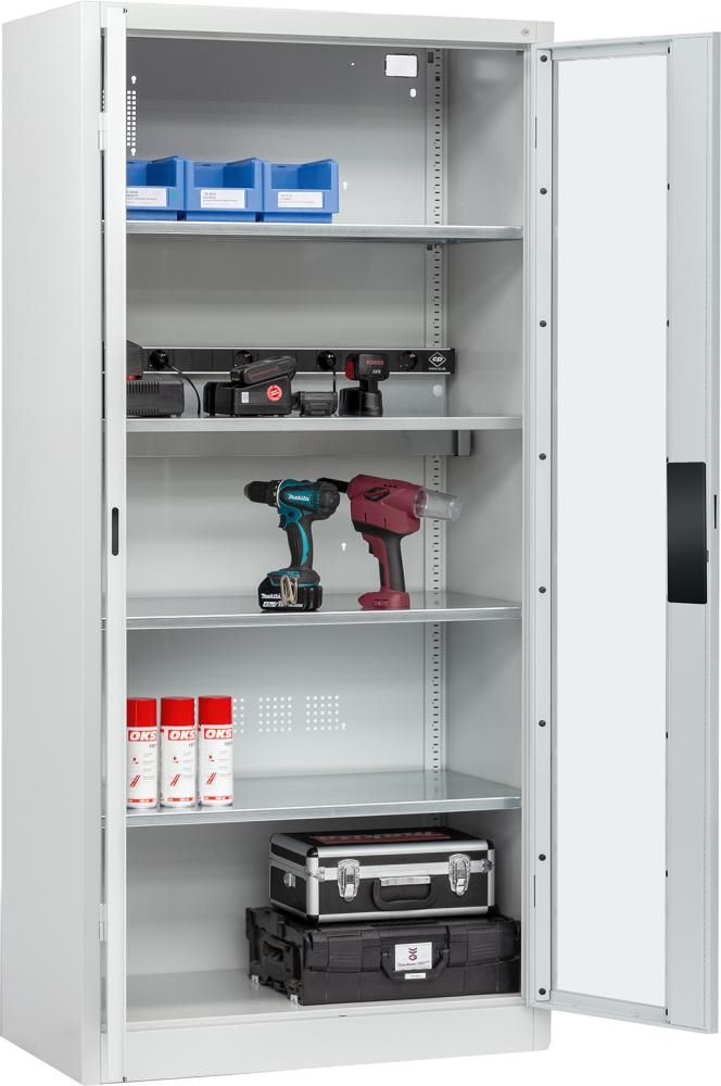 Produktbild CP Akkuladeschrank BASIC 1950 mm Sichtfenster mit Schutzkontakt bild 3