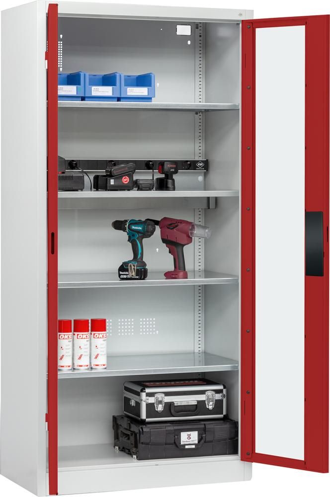 Produktbild CP Akkuladeschrank BASIC Schutzkontakt 230 V Höhe 1950 mm bild 5