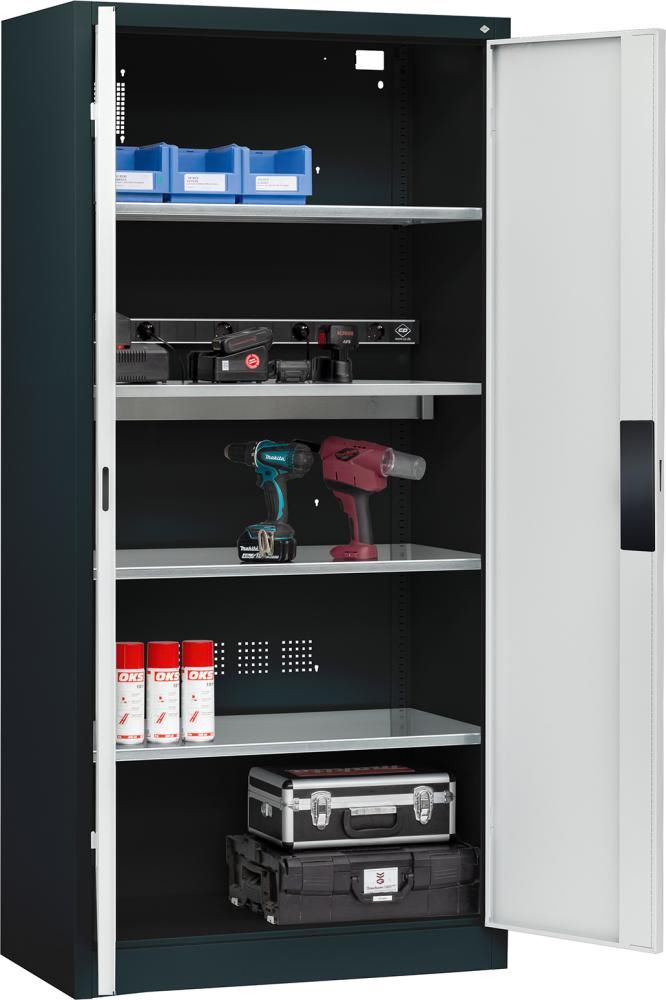 Produktbild CP Akkuladeschrank BASIC Vollblechtüren Stahlkonstruktion 1950 mm bild 3