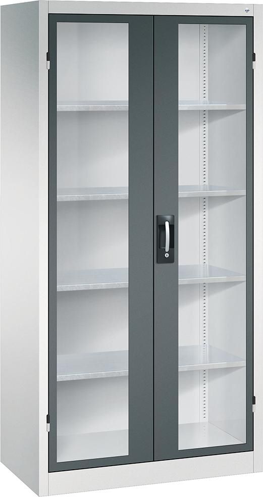 Produktbild C+P Materialschrank Stahlblech 1950 x 930 x 500 mm Griffschloss