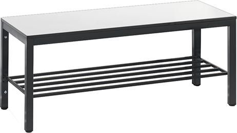 Produktbild C+P Sitzbank 1000 x 353 x 401 mm weiß