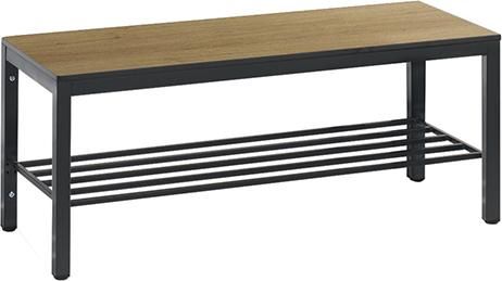 Produktbild C+P Sitzbank mit Schuhrost 1000 x 353 x 401 mm Eiche