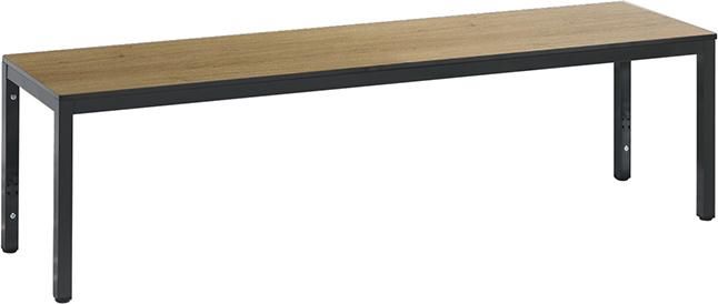 Produktbild C+P Sitzbank Basic Plus 1500 x 353 x 401 mm Eiche