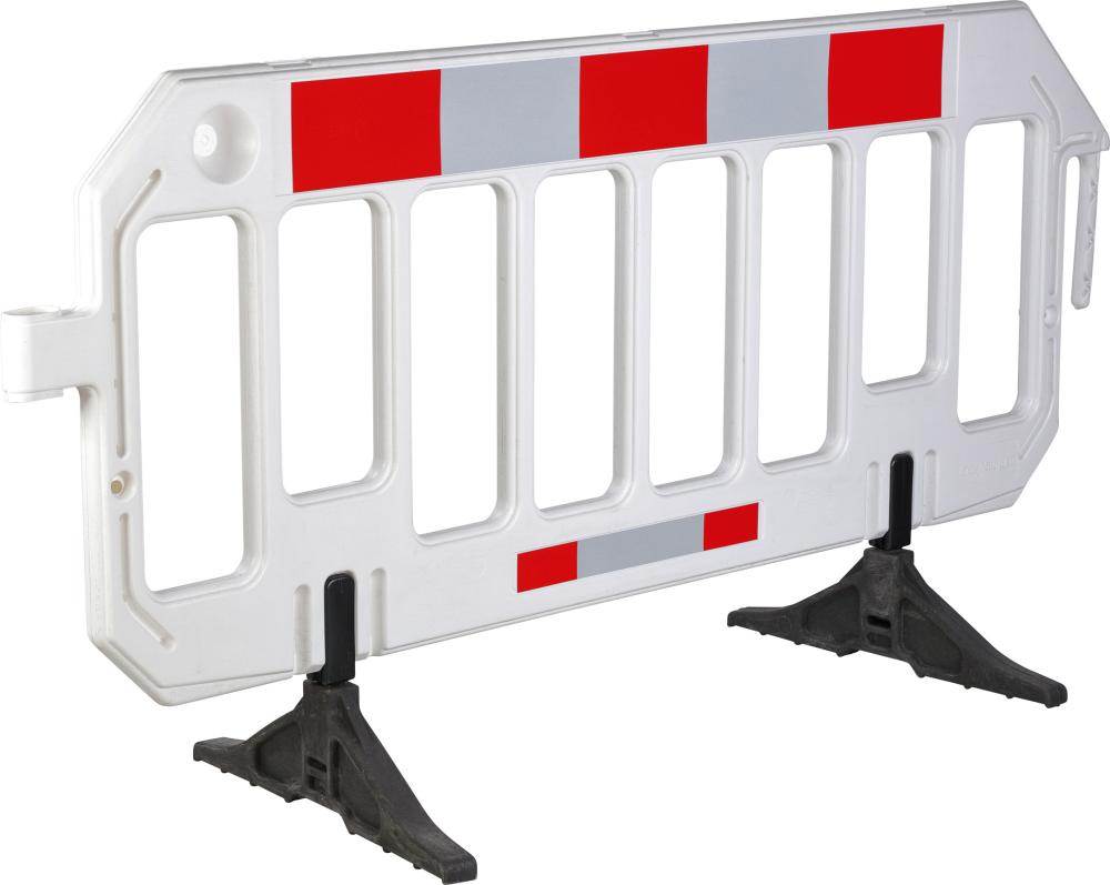 Produktbild Dancop Absperrgitter HDPE 2000 x 1000 weiss rot weiss