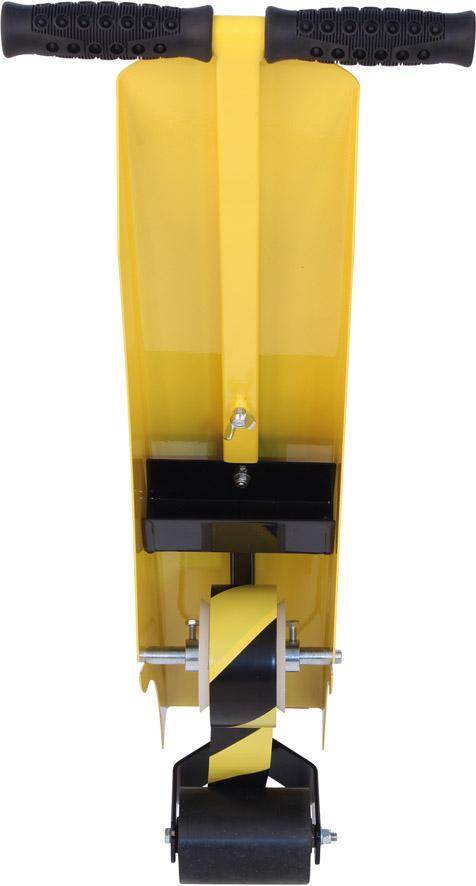 Produktbild Dancop Bodenmarkierungsband gelb Stahl 100mmx1,5m Stärke 0,7mm bild 4