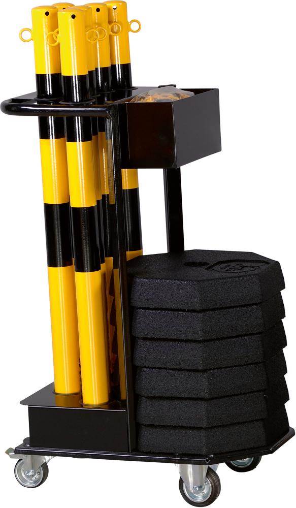 Produktbild Dancop Sperrpfostenset KPS-TG-GS mit Transportwagen