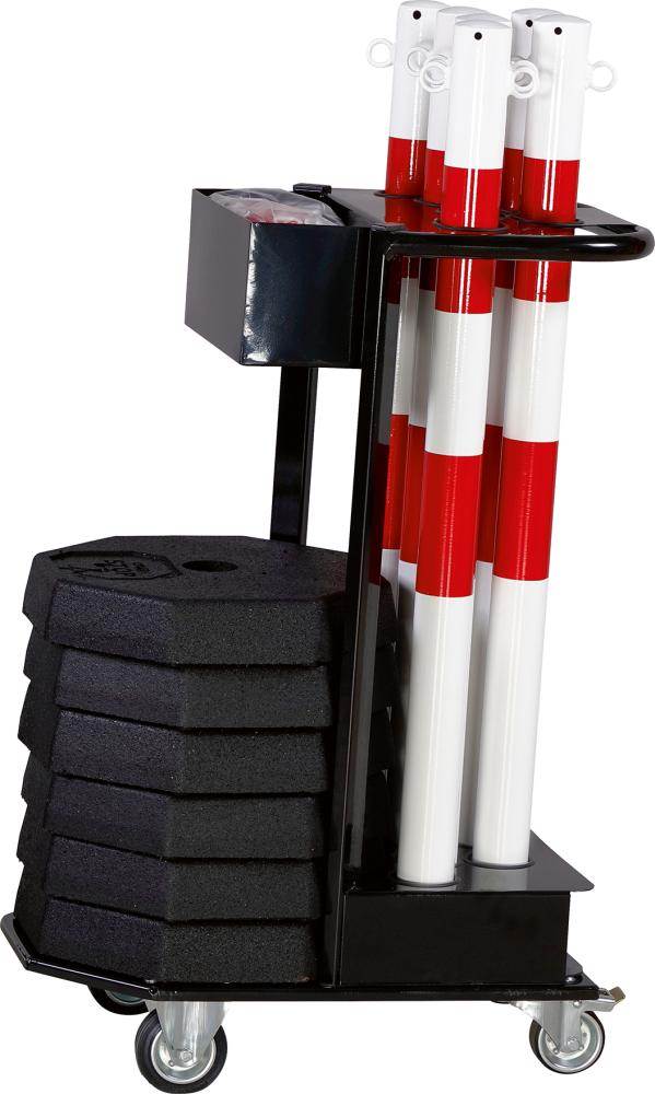 Produktbild Dancop Sperrpfostenset KPS-TG-RW mit Transportwagen