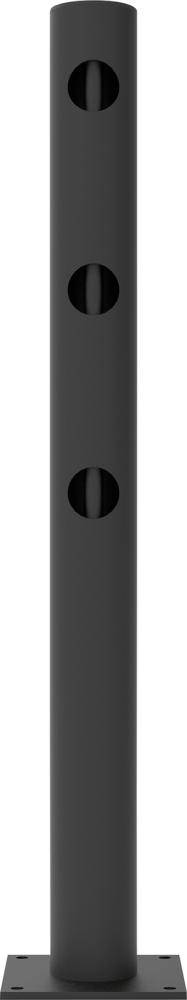 Produktbild Dancop Pfosten Juliet d flexx Mittelpfosten Schwingtür Durchmesser 110mm Höhe 1200 bild 2