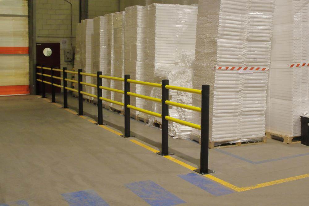 Produktbild Dancop Einzelpfosten Höhe 1200mm Durchmesser 110mm für Geländer Delta bild 3