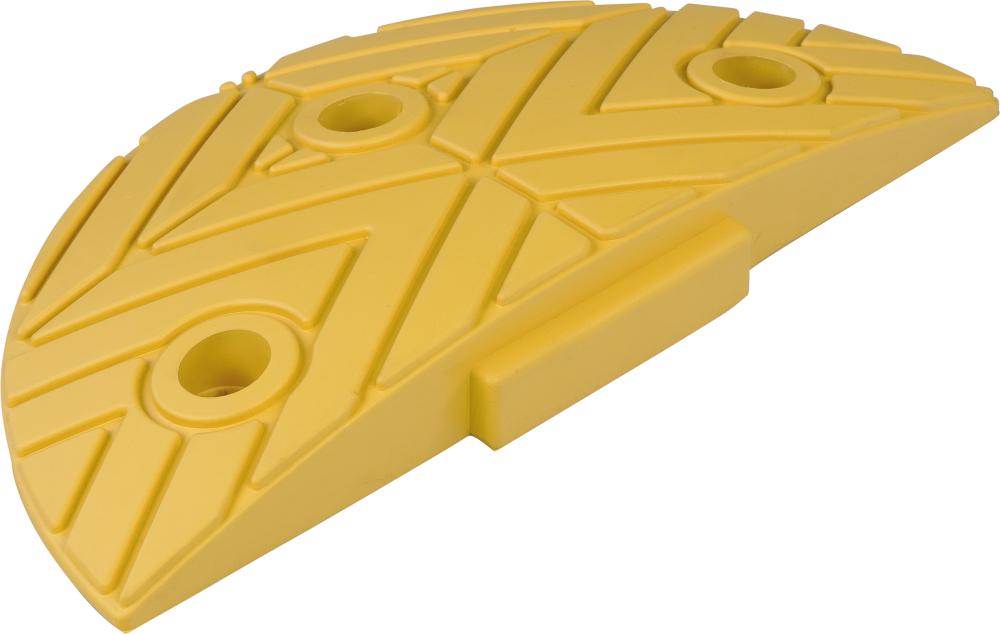 Produktbild Dancop Fahrbahnschwelle 75 mm Anfang gelb