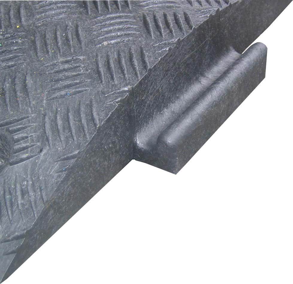 Produktbild Dancop Fahrbahnschwelle 50 mm Ende gelb bild 2